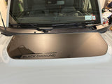 Black Diamond Stealth Hood Overlay - 2021+ Bronco