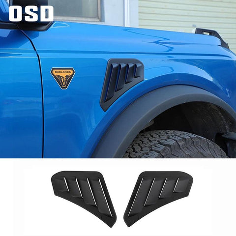 OSD Fender Vents - 2021+ Bronco (non-Raptor / Heritage / Everglades) - StickerFab