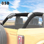 OSD Full Roll Bar Wrap (Cloth or Leather) - 2021+ Bronco 4 Door - StickerFab