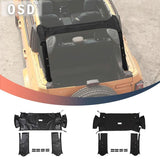 OSD Full Roll Bar Wrap (Cloth or Leather) - 2021+ Bronco 4 Door - StickerFab