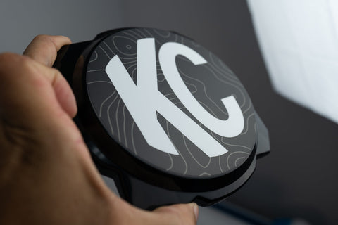 KC HiLites Pro6 Gravity Light Cover Topo Overlays - Universal