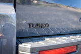 "TURBO" LC 250 Acrylic Laser Series Tailgate Badge - 2024+ Land Cruiser