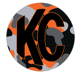 KC HiLITES Pro6 / Titan Gravity Light Cover Overlays - Universal - StickerFab