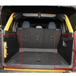 (Bundle) OSD Complete Trunk Protector Sidewall Mats - 2021+ Bronco 4 Door - StickerFab