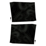 Topographic Interior Door Handle Overlays - 2024+ Land Cruiser