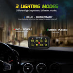 Auxbeam 8 Gang RGB Led Switch Panel Kit wtih App - Universal - StickerFab