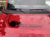 Badlands South Dakota Stealth Hood Overlay - 2021+ Bronco - StickerFab