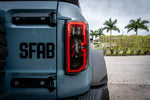 Bigfoot aka Sasquatch in the Woods Tail Light Overlays - 2021+ Bronco - StickerFab