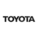 "TOYOTA" Topo Rear Tailgate Emblem Overlays - 2024+ Land Cruiser