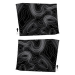Topographic Interior Door Handle Overlays - 2024+ Land Cruiser