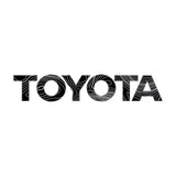 "TOYOTA" Topo Rear Tailgate Emblem Overlays - 2024+ Land Cruiser