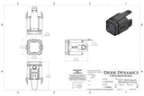 Diode Dynamics HitchMount LED Pod Reverse Kit - 2021+ Bronco - StickerFab