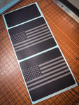 Flag Sun Visor Warning Overlays - 2021+ Bronco / 2024+ Ranger Raptor - StickerFab