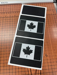 Flag Sun Visor Warning Overlays - 2021+ Bronco / 2024+ Ranger Raptor - StickerFab