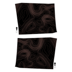 Topographic Interior Door Handle Overlays - 2024+ Land Cruiser
