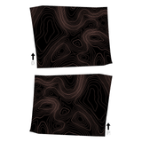 Topographic Interior Door Handle Overlays - 2024+ Land Cruiser