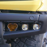 KC HiLiTES FLEX ERA 3 Dual Mode SAE Fog Light Pocket Kit - 2021+ Bronco w/ Modular HD Bumper - StickerFab