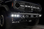 Oracle Triple LED Fog Light Kit for HD OEM Modular Steel Bumper - 2021+ Bronco - StickerFab