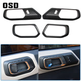 OSD Matte Dry Carbon Fiber Door Handle Trim Panels - 2021+ Bronco