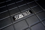Toyota FJ Cruiser "Trail Teams" Weathertech Floor Mat Logo (Etched Metal) - Universal - StickerFab