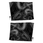 Topographic Interior Door Handle Overlays - 2024+ Land Cruiser